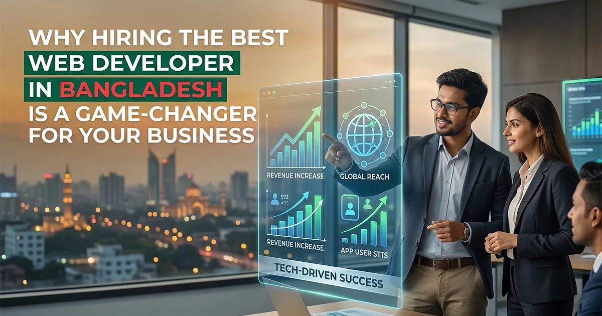 Why Hiring the Best Web Developer in Bangladesh is a Game-Changer for Your Business